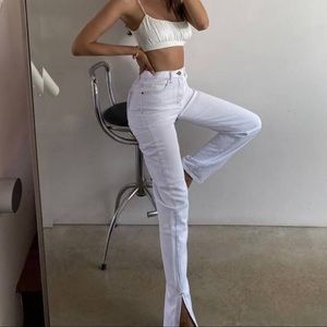 Princess Polly White Alabama jeans